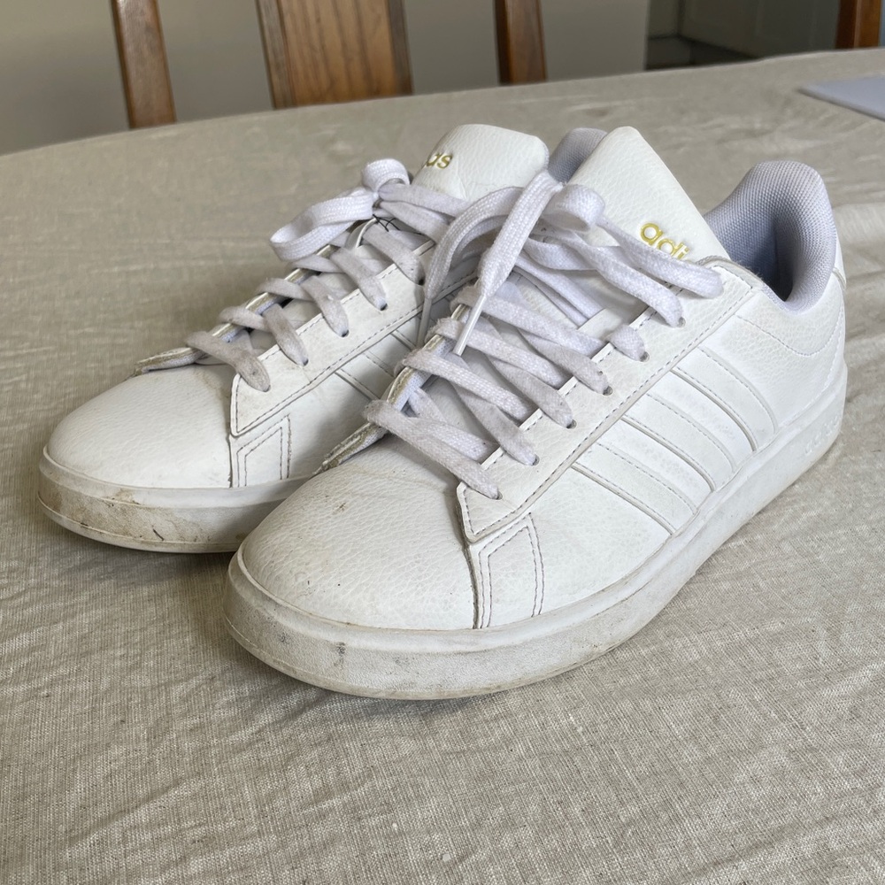 ADIDAS Grand Court 2.0 White Sneakers - Picture 2 of 7